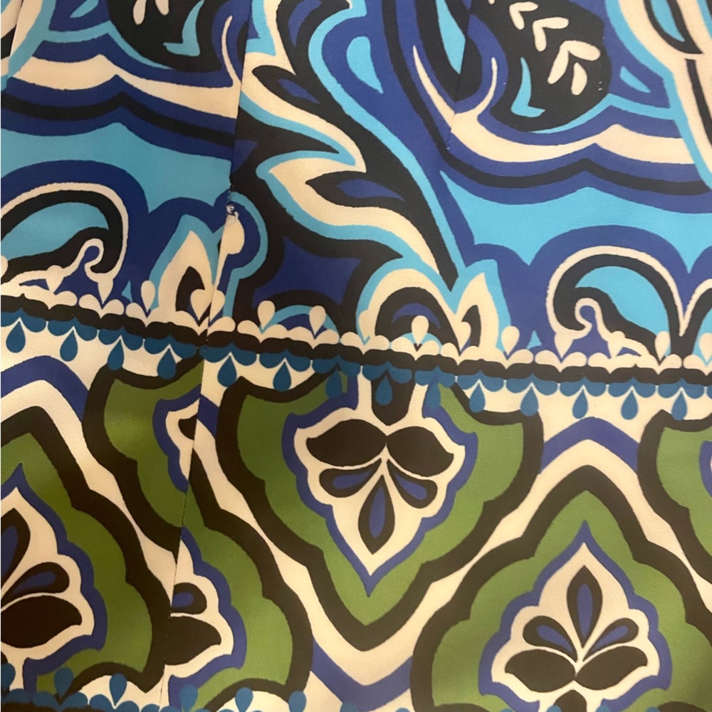 ZARA Multicolored Paisley Print Mini Skirt - Picture 9 of 12
